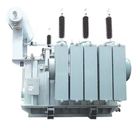 Transformador de Potencia Trifásico YAWEI de 220kV, 150MVA, 200MVA, Tipo ONAN, Sumergido en Aceite, 220V