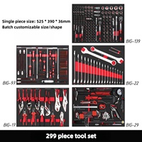 Ensemble de 299 outils professionnels pour mécaniciens, kit de clés à douilles à chocs CR-V de qualité supérieure, lames pour réparation automobile et entretien domestique OEM/ODM