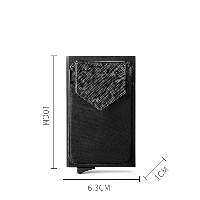 Cartera Desplegable Cartera Metalica Para Tarjetas De Credito - Main Image