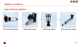 Сверхмощный малошумный завод прямая продажа сервоцилиндр промышленный робот прямой привод линейные приводы - Product Image 2