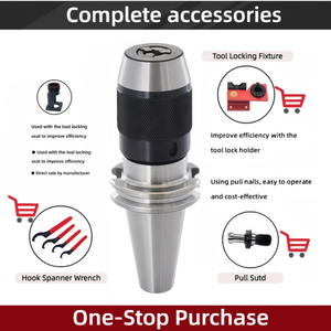 Portaherramientas CAT40 CAT50 de Alta Calidad, Portaherramientas de Sujeción CAT APU para Fresadora - Product Image 3