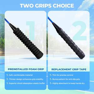 Ensemble de raquettes de <span class=keywords><strong>badminton</strong></span> légères G5 comprenant 2 raquettes et 1 sac de transport, <span class=keywords><strong>kit</strong></span> de <span class=keywords><strong>badminton</strong></span> pour <span class=keywords><strong>jeu</strong></span> en plein air, pour adultes, familles et débutants - Product Image 3