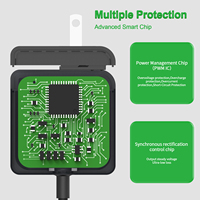 Chargeur d'alimentation USB-C 45W, réglage intelligent de la sortie, compatible avec Steam Deck, interrupteur