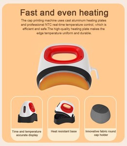 Freesub mini xách tay hat/cap Máy ép nhiệt hat/cap máy truyền nhiệt thăng hoa in máy - Product Image 5