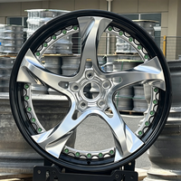 Jantes forgées sur mesure 5*112 5*114.3 5*120 Deep-Dish 20 21 22 Noir Argent Chromé Poli en Alliage d'Aluminium pour M3 M4 G30 C63 E63