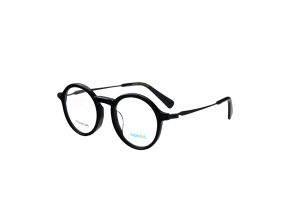 Superovo トップグレード純チタンプリントフルリム眼鏡高級ブランドデザイン軽量メガネ抗青色光光学近視 - Product Image 4