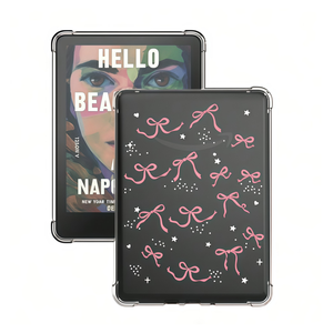 Maßgefertigte Rosa Schleifendruck Transparente Schutzhülle für Kindle/Kobo Weiche Rückseite für Kindle <span class=keywords><strong>KPW</strong></span> 5/6 für Kobo Libra/Clara - Product Image 5