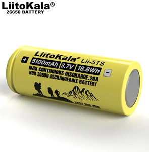 <span class=keywords><strong>Lii</strong></span>-51S <span class=keywords><strong>liitokala</strong></span> ของแท้20A 5100mA 3.7V 26650แบตเตอรี่แบบชาร์จไฟได้แบตเตอรี่พลังงานสูงสำหรับก้อนแบตเตอรี่ - Product Image 3