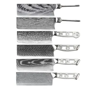 Damascus Knife Making Kit DIY Handmade Damascus Steel Includes