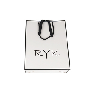 Nhiệm Vụ Nặng Nề EcoFriendly Tái Chế In Ấn Tùy Chỉnh Mua Sắm Túi Giấy Với Bông Xử Lý - Product Image 3