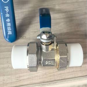 Válvula de Bola de Cobre de Doble Unión para Agua, Tuberías de PPR y Latón, Accionamiento Manual, Alta Calidad, Accesorios de Tubería de Agua de Latón, Válvula de Bola de Unión - Product Image 3