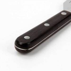 Solid Wood Handle Slotted Turner Stainless Steel <strong>Fish</strong> <strong>Spatula</strong> - Product Image 4