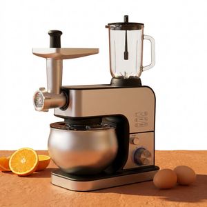 Lote al por mayor de batidoras de pie personalizadas de 1600W, 6 velocidades, tazón de 5L, motor de cobre, silenciosas y con cabezal inclinable para supermercados y grandes almacenes - Product Image 1