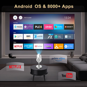 Salange New Home Tích Hợp LED Máy Chiếu Hỗ Trợ 4K Điện Tử Tập Trung 1200 Lumens Mini Xách Tay Proyector TS-6 - Product Image 2