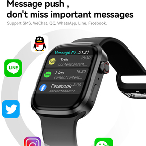 นาฬิกาอัจฉริยะ <span class=keywords><strong>NFC</strong></span> อเนกประสงค์2026ติดตามอัตราการเต้นของหัวใจผลิตภัณฑ์ติดตามการออกกำลังกาย - Product Image 4