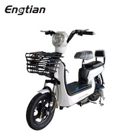Vélo électrique intelligent 400W en gros de Chine, longue autonomie, pour adultes, avec batterie 48V