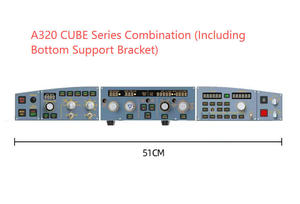 GGDX - Panel <span class=keywords><strong>de</strong></span> Control <span class=keywords><strong>de</strong></span> Vuelo WINGFLEX Airbus A320 FCU CUBE para Microsoft Flight Simulator 2020 XP12, Nuevo y Original en Stock - Product Image 4