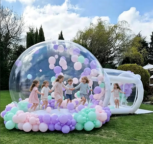 Vente flash - Maison à bulles gonflable transparente, tente à bulles imperméable, dôme en cristal géant <span class=keywords><strong>de</strong></span> 3 m, 4 m, 5 m pour jardin, fête d'anniversaire pour enfants - Product Image 1