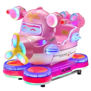 LYER2456 plane Children Kiddie Rides, new design Coin Operated Ride Toys, MP5 Kidy Rides on stock