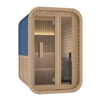 Une salle de sauna traditionnelle pour 2 à 4 personnes, équipée de chauffages de sauna haut de gamme, à prix réduits