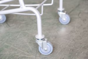 आसान भंडारण के लिए अलग-अलग डबल लेयर शॉपिंग कार्ट हटाने योग्य - Product Image 6