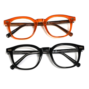 コンチェン 最新のおしゃれなデザイナーファッション眼鏡 スクエア型アイウェア カスタムロゴ入り 高品質アセテート製眼鏡フレーム 光学用 - Product Image 2