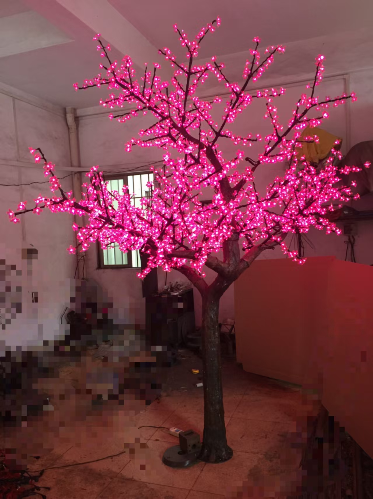 2024 Christmas Tree with LED Lights - 2m Tall Artificial