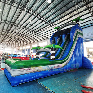 Commercial adultes animations pour les enfants château gonflable toboggan <span class=keywords><strong>juex</strong></span> gonflables tropical toboggan gonflables - Product Image 3