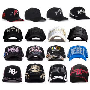 Classic New Original Trucker Hats Unisex Fitted 6-Panel Vintage <strong>Flat</strong> Brim Style Casquette Common Snapback Baseball <strong>Caps</strong> for <strong>Men</strong> - Product Image 1