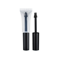 Gel coiffant pour sourcils transparent à logo personnalisé, longue durée, sans essuyage