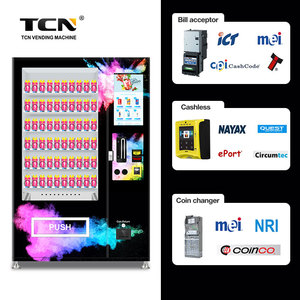Distributore automatico di adesivi TCN età limitata e distributore automatico di prodotti verdi con lettore ID - Product Image 3