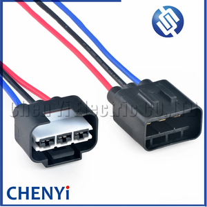 3ピン女性または男性の自動車用防水コネクタ電気ラジエーターファンワイヤーハーネスプラグソケット1743271-2ヒュンダイ起亜用 - Product Image 3