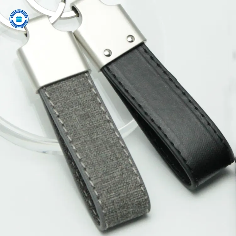 Travelpro luxe métal et cuir porte-clés avec logo personnalisé porte-clés en cuir avec PU pour souvenirs cadeaux en gros