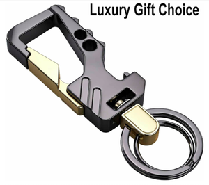 Porte-clés de voiture en acier inoxydable, ouvre-bouteille portable multifonctionnel, décapsuleur - Product Image 4