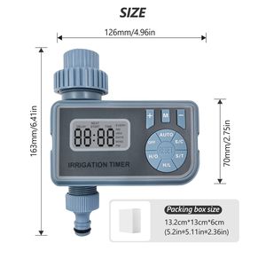 Analoger Automatischer Gartenbewässerungstimer Regenfestes Kunststoff-Sprinkler-System für Rasen und Garten - Product Image 3
