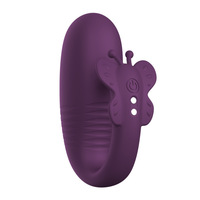 YIJI Vibrateur télescopique en silicone pour femmes avec 10 modes de vibration, contrôlé par application, recharge magnétique, alimenté par batterie