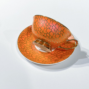 Arabic Floral Ceramic Golden <b>Tea</b> Cup Saucer <b>Set</b> Porcelain Coffee Cups Teapot Milk Pot Sugar Jars-Eco-Friendly Coffee <b>Tea</b> - Product Image 6