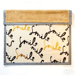 Coperta in Raschel Premium Eco-Friendly - Super Morbida, Calda ed Elegante con Stampa Digitale <span class=keywords><strong>e</strong></span> Design Vintage Sorriso per Tutte le Stagioni - Product Image 6