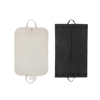 Offre Spéciale de bonne qualité Sacs à vêtements en polyester avec logo, réutilisables, pliables, non tissés, avec logo personnalisé