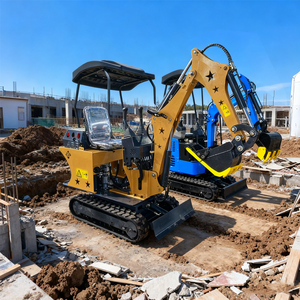 Mini Escavadora TF de 1 Tonelada, 1.3t, 1.88t, Preços de Escavadora de Esteira com Motor Kubota, Máquina de Escavação EPA Euro 5 para Uso Municipal - Product Image 1