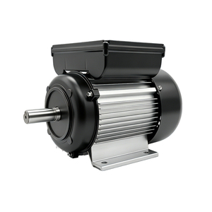 มอเตอร์เหนี่ยวนำไฟฟ้ากระแสสลับแบบเฟสเดียว รุ่น ML712-4-0.37kw 110V/220V 1500RPM  พร้อมตัวเก็บประจุคู่  โครงอะลูมิเนียม ราคาโรงงาน - Product Image 4