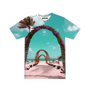 Camiseta con estampado personalizado para hombre, ropa de calle con sublimación - Product Image 5