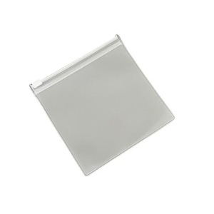 Pochette à bijoux en EVA transparent givré avec <span class=keywords><strong>logo</strong></span> personnalisé, emballage pour bijoux, sacs en plastique avec petite fermeture éclair pour grandes boucles d'oreilles - Product Image 5