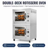 Four à rôtir poulet électrique commercial en acier inoxydable avec garantie d'un an - Ligne de produits chinoise pour équipement de cuisine