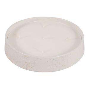 Candela Profumata in Ceramica Terra Luna, Fragranza Giglio e Pera, 25 Oz, Contenitore Riutilizzabile - Product Image 4