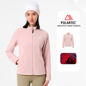 PELLIOT-Vêtements de sport de plein air brodés d'<span class=keywords><strong>hiver</strong></span> pour femmes, <span class=keywords><strong>veste</strong></span> polaire polaire respirante et chaude pour la <span class=keywords><strong>randonnée</strong></span> - Product Image 6