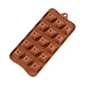 Penjualan terlaris cetakan silikon bentuk piramida Mini silikon 15 lubang - Product Image 1