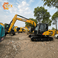 Высокоэффективный 13-тонный экскаватор SANY SY135C с ковшом 0,6 м, оригинальный б/у экскаватор Sany для бизнеса по аренде техники