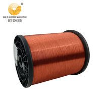 Fil rond en aluminium polyuréthane émaillé et soudable pour moteur 0,14-0,9 mm