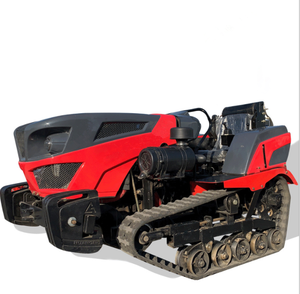 4x4 50HP Crawler Tractor Compact With <b>Rotavator</b> Blades Mini Agricultural Machinery High Performance Engine - Product Image 2
